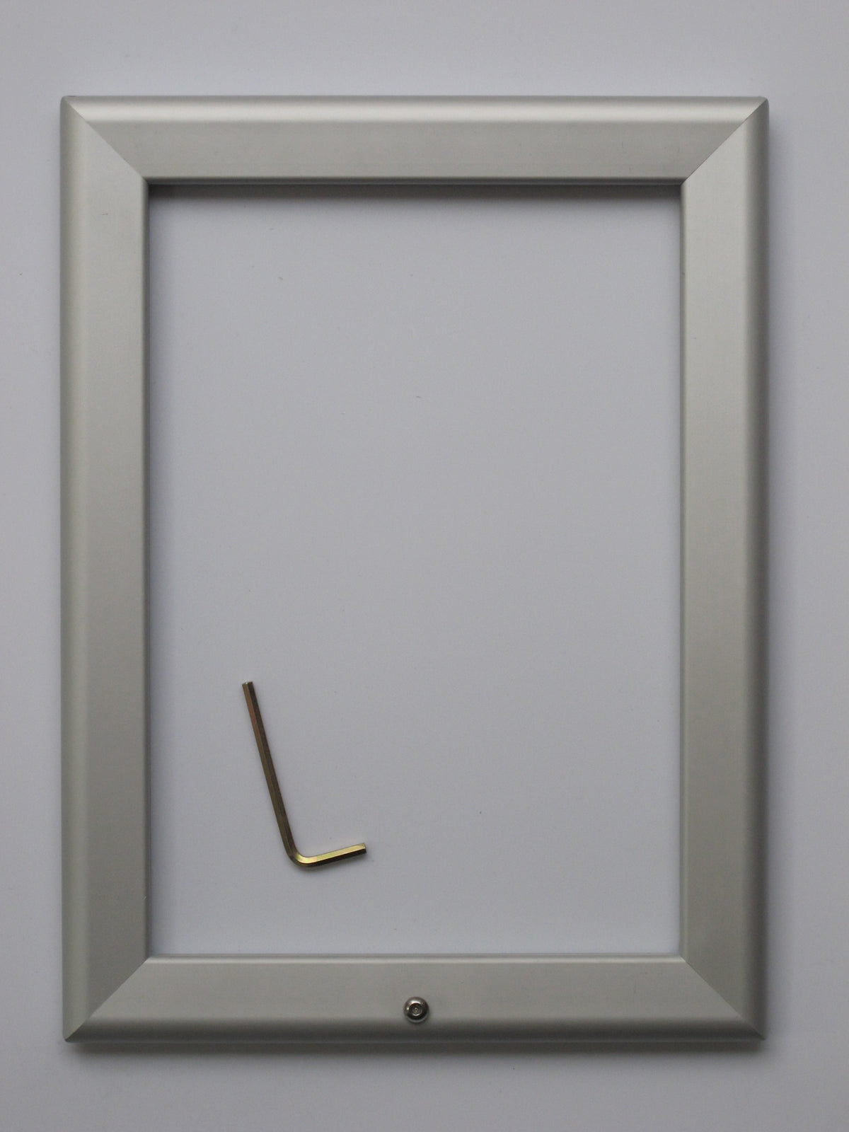 Locking Picture Frame Example Locking Snap Frames | Secure Allen Key Poster Frames | Snap-Frames