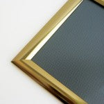 Polished Chrome & Brass Snap frames